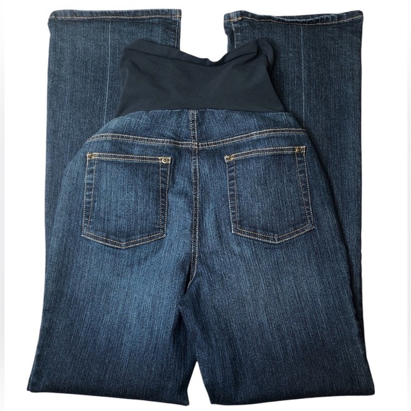 Motherhood Maternity Straight Leg with Belly Band Jeans - Picture 5 of 10